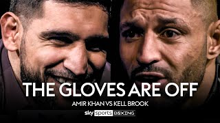 THE GLOVES ARE OFF  Amir Khan vs Kell Brook [upl. by Anot]