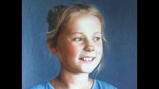 1 of 4 Portrait painting tutorial glazing grisaille 1st glaze VOICEOVER [upl. by Sheba]