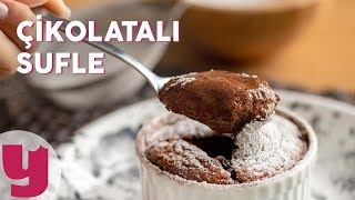 Çikolatalı Sufle Tarifi  Tatlı Tarifleri  Yemekcom [upl. by Nalyt]