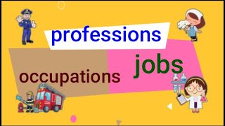 DIFFERENT OCCUPATIONS AND WHAT THEY DO  JOBS AND PROFESSIONS IN ENGLISH [upl. by Yelsnia]