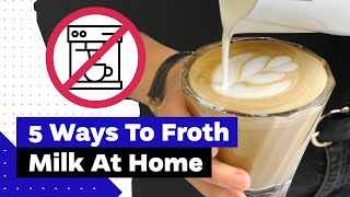 How To Froth Milk At Home Best Milk Frothers Review [upl. by Leggett]