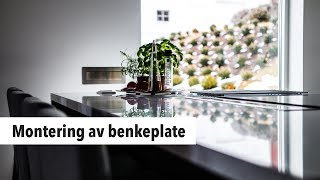 9 Epoq kjøkken – Quartz benkeplate [upl. by Adaynek]