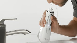 How to Use the Waterpik™ Cordless Advanced Water Flosser WP560 [upl. by Budge761]