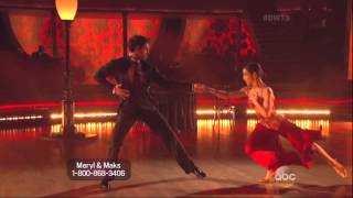 Maksim Chmerkovskiy amp Meryl Davis dancing Argentine Tango on DWTS 5 19 14 [upl. by Llerred]