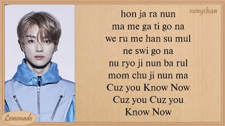 NCT U  Know Now Easy Lyrics [upl. by Derk]