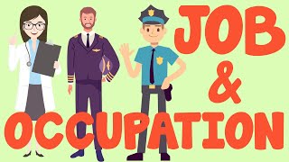 Occupation Names  Learning Job and Profession List for Kids in English [upl. by Coral702]