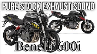 Benelli 600i Stock Exhaust Sound [upl. by Oralle]