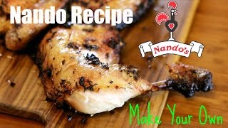 Nandos Peri Peri Chicken Recipe 🌶 How to make Piri Piri Chicken [upl. by Notyalc]