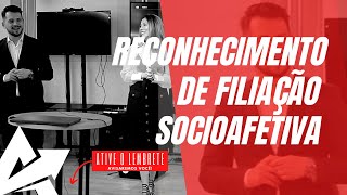 DIREITO DE FAMÍLIA Reconhecimento de filiação socioafetiva [upl. by Ozkum616]