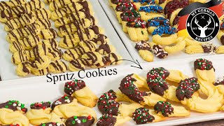 The most tender SPRITZ COOKIES youll ever have ✪ MyGermanRecipes [upl. by Imuy]