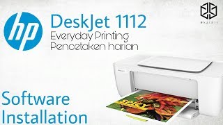 HP Deskjet 1112 Printer Software Installation [upl. by Mian]