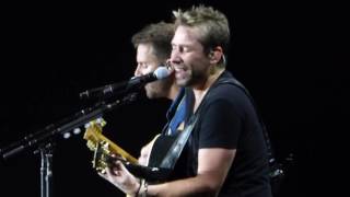 Nickelback  MistakeAcoustic Hartwall Arena Helsinki 02092016 [upl. by Nodla806]