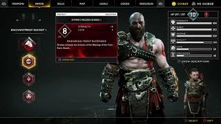 God of War  LEVEL 10  BEST BUILDMAX Upgraded Armor amp Weapons  NG [upl. by Camellia]