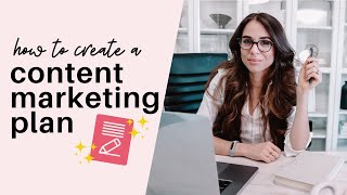 How to Create A Content Marketing Plan  SOCIAL MEDIA TIPS [upl. by Ahtelrac571]