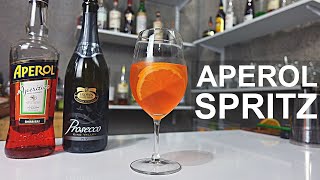 How to make an Aperol Spritz  2 WAYS [upl. by Karola317]