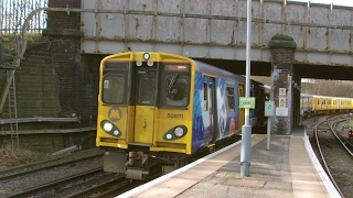 Half an Hour at 216  Birkenhead North Station 1022017  Class 507 508 terminus [upl. by Idalla465]