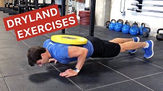 Dryland Exercises For Swimmers Strength Training [upl. by Einnus388]