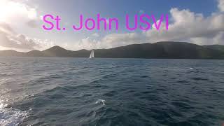 Ferry Ride From Tortola To St Thomas  BVI To USVI  Travel Vlog ferryride [upl. by Essy817]