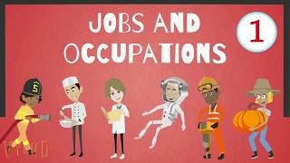 Jobs and Occupations for Kids  Jobs Vocabulary [upl. by Ioab259]