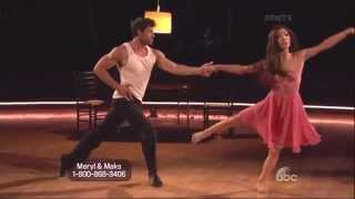 Maksim Chmerkovskiy amp Meryl Davis dancing Rumba on DWTS 5 5 14 [upl. by Edrea794]