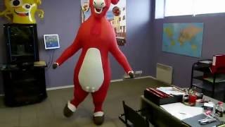 How to put on an Inflatable Costume [upl. by Ailliw]