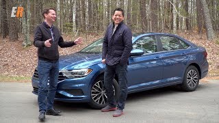 2019 VW Jetta Review  Bigger More Features and Better [upl. by Eusadnilem]