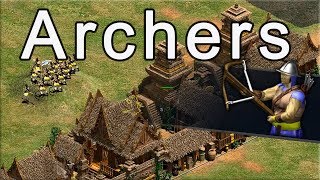 AoE2 Build Order  Archers [upl. by Silvano]