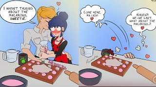 MARINETTE MAKES LOVE Miraculous Ladybug Comic Dub Animation [upl. by Onid]