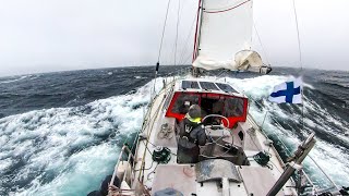 Gale Force Winds and Major Trouble While Sailing to Alaska [upl. by Aisorbma227]