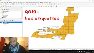 Tuto de cours QGIS  Les étiquettes [upl. by Batholomew]