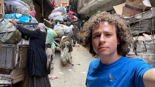 LA CIUDAD DE LA BASURA vidas entre desperdicios  Egipto 🗑🇪🇬 [upl. by Norrv]