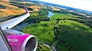 POWERFUL Airbus A321 Take Off From London Luton  Wizz Air UK [upl. by Meeharb]