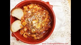 Tripe with Potatoes  Rossellas Cooking with Nonna [upl. by Nerha]