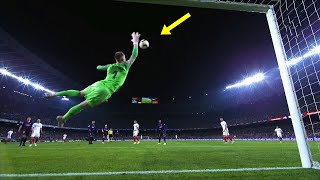 Impossible Goalkeeper Saves in Football [upl. by Oiramed]